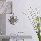 Contemporary art design on canvas for a kitchen